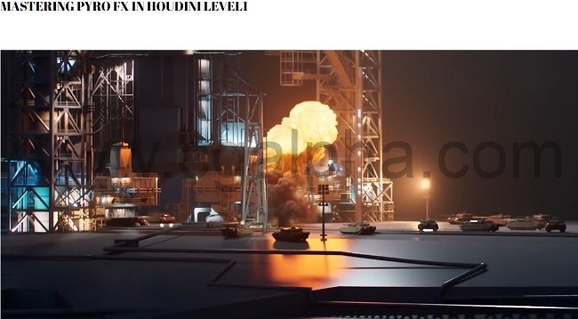 RebelWay – Mastering Pyro in Houdini