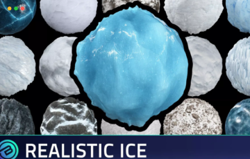 Unity – 写实的RPG 环境冰纹理 Realistic Ice Textures RPG Environment