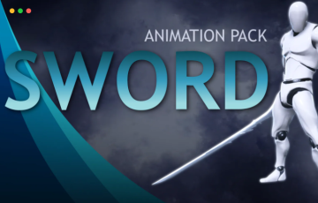 【UE4/5】击剑动画资产 Sword Animation Pack