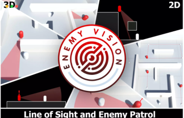 Unity插件 – 视野巡逻和视线插件 Enemy Vision – Patrol and Line of Sight