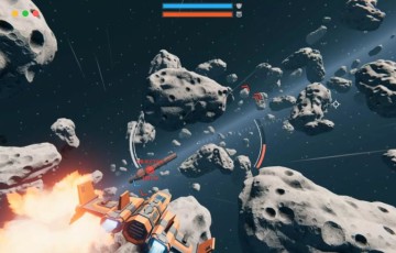 Unity – 太空战舰射击战斗游戏开发模板 Space Combat Kit