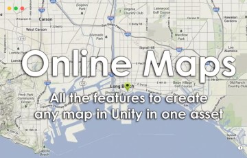 Unity插件 – 在线地图插件 Online Maps v3