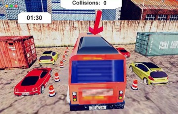 Unity – 公交车停车游戏开发模板 Bus Parking Kit 2