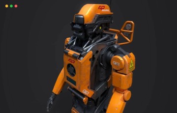 模型资产 – 工厂机器人 Factory Robot
