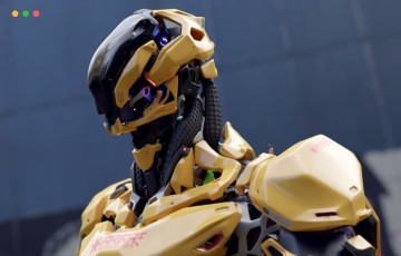 模型资产 – 战斗机器人 Robot Character 3D model