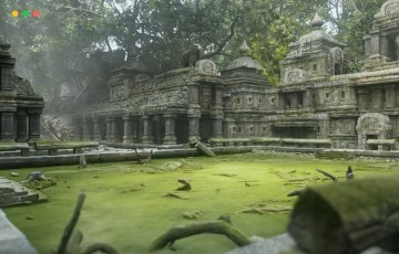 【UE5】柬埔寨寺庙 Temples of Cambodia – Ruins exterior and interior