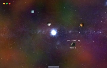 Unity插件 – 具有太阳系和行星的星系系统 Persistent Galaxy Generator with Solar Systems and Planets