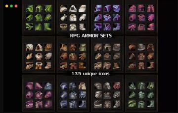 Unity – RPG装甲套装 RPG Armor Sets