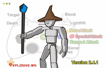 Unity – 法师战士动画包 Mage Warrior Mecanim Animation Pack