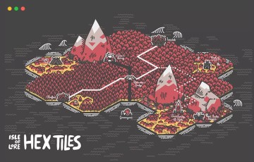Unity – 岛屿生成器 Isle of Lore: Hex Tiles