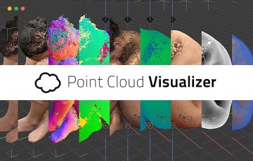 Blender插件 – 点云可视化工具 Point Cloud Visualizer