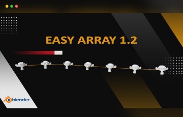 Blender插件 – 快速阵列插件 Easy Array