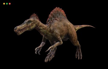 模型资产 – 侏罗纪棘龙 Spinosaurus
