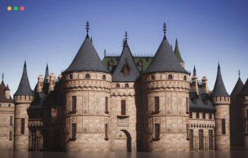 【UE4/5】城堡套装 Renaissance Castle Set