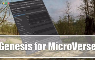 Unity插件 – 实时环境创建系统 Genesis for MicroVerse