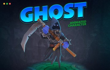 Unity角色 – 鬼怪动画角色 Ghost animated character