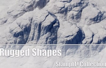 Unity – 坚固的岩石 Rugged Shapes – StampIT