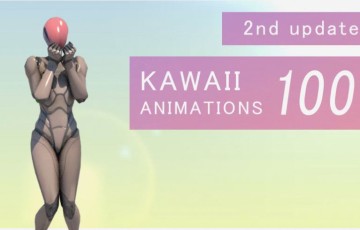 【UE5】可爱动画 KAWAII ANIMATIONS 100