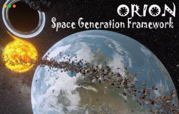 Unity插件 – 宇宙空间场景生成框架 ORION Space Scene Generation Framework