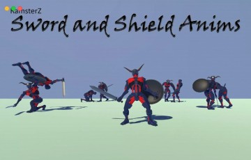 Unity动画 – 剑与盾动画 Sword and Shield Animations