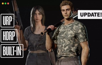 Unity插件 – 自定义的幸存者角色包 Customizable Survivors Pack