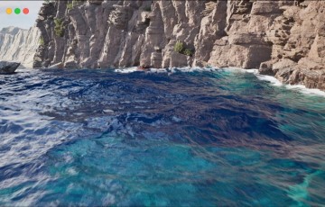 【UE5】写实海洋渲染系统 Ocean System for Rendered Cinematics