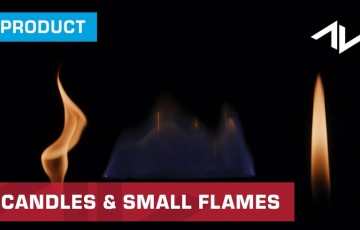 【视频素材】31 组蜡烛和小火焰素材 Candles & Small Flames