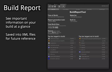 Unity插件 – 构建报告工具 Build Report Tool