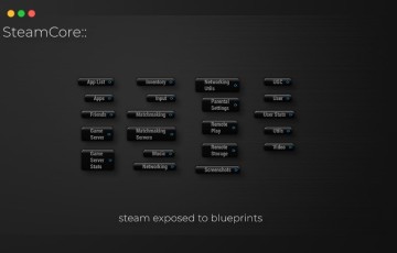 UE5插件 – Steam蓝图插件 SteamCore