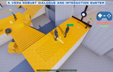 【UE4/5】动画对话系统 Defender: Animated Dialogue System