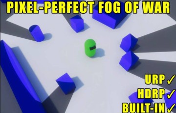 Unity插件 – 战争迷雾效果 Pixel-Perfect Fog Of War