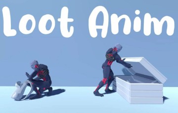 Unity – 战利品动画 Loot Anim Set