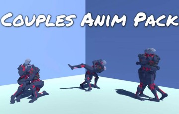 Unity动画 – 情侣动画包 Couples Anim Pack