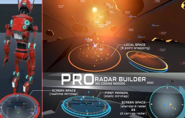Unity插件 – 专业雷达生成器 Pro Radar Builder