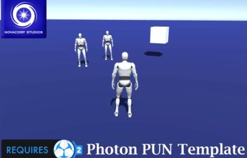 Unity – 多人游戏模板 Photon Multiplayer Template (For Game Creator 2)