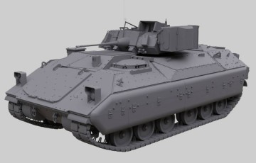 模型资产 – 美国陆军步兵战车 M2A2 Bradley IFV US Army