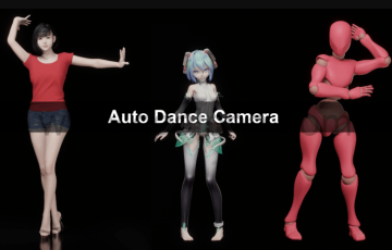 Blender插件 – 舞蹈动画相机 Auto Dance Camera
