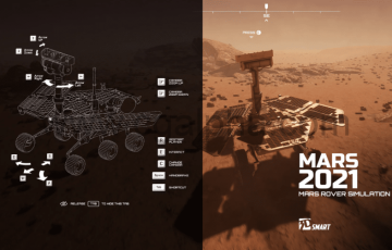 【UE4】火星探测器模拟器 Mars Rover Simulator