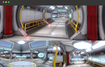 Unity – 3D虚拟展厅场景 3D Virtual Showroom Vol 3