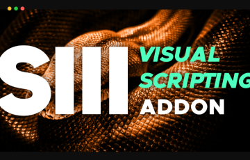 Blender插件 – 可视化脚本插件 Serpens 3 – Visual Scripting Addon Creator