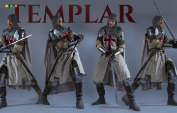 599 张圣殿骑士参考照片 Templar Photo Reference Pack