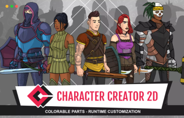 Unity – 2D游戏角色 Character Creator 2D