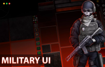Unity – 游戏用户UI Military UI
