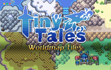 Unity –  2D Tileset 地图资产包 Tiny Tales: World Map 2D Tileset Asset Pack
