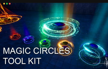 【UE4/5】魔法特效工具包 Baltic VFX : Magic Circles Toolkit