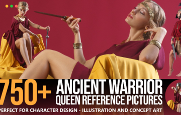 750 张古代王室女王参考图片 750+ Ancient Warrior Queen Reference Pictures