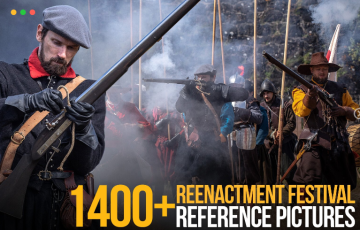 1400 张重大节日参考图片 1400+ Reenactment Festival Reference Pictures