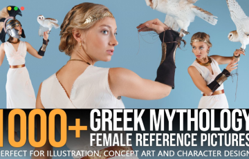 1000 张希腊神话服装角色设计参考图片 1000+ Greek Mythology Reference Pictures