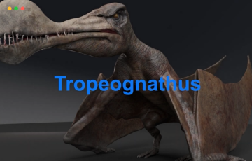 【UE4/5】Tropeognathus 对颌龙