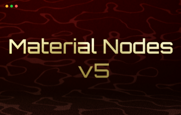 Blender插件 – 材质节点插件 Material Nodes